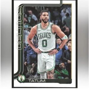 Jayson Tatum 2025/26 Topps Boston Celtics NBA Basketball Card